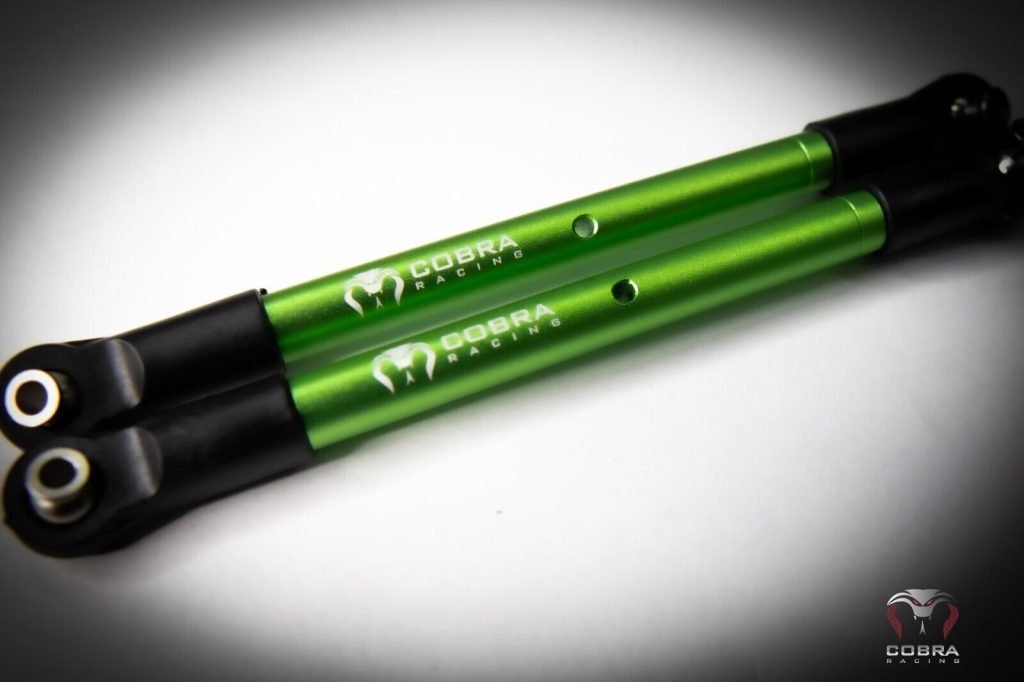 Cobra Racing Traxxas Maxx Green Turnbuckles