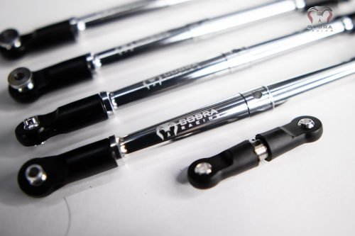 Arrma 6S CHROME Turnbuckles by Cobra Racing