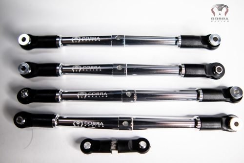 Arrma 6S CHROME Turnbuckles by Cobra Racing