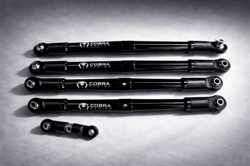 Arrma 6S BLX Aluminum Turnbuckles (Camber, Toe & Drag Link Set) - Black