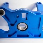 Blue Aluminum Motor Mount for 4x4 LCG Traxxas Slash, Rustler