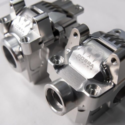 CR Chrome Differential Housing For Traxxas 4x4 Slash, Rustler, Stampede