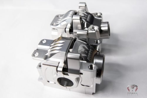 CR Chrome Differential Housing For Traxxas 4x4 Slash, Rustler, Stampede
