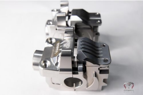 CR Chrome Differential Housing For Traxxas 4x4 Slash, Rustler, Stampede