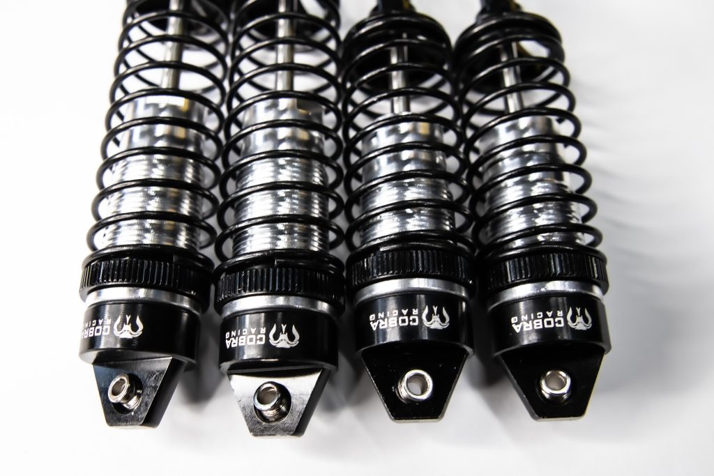CR-BLK Traxxas SLASH Aluminum BIG BORE Front and Rear Adjustable Shock 4X4 2WD