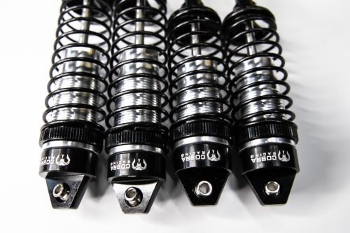 CR-BLK Traxxas SLASH Aluminum BIG BORE Front and Rear Adjustable Shock 4X4 2WD