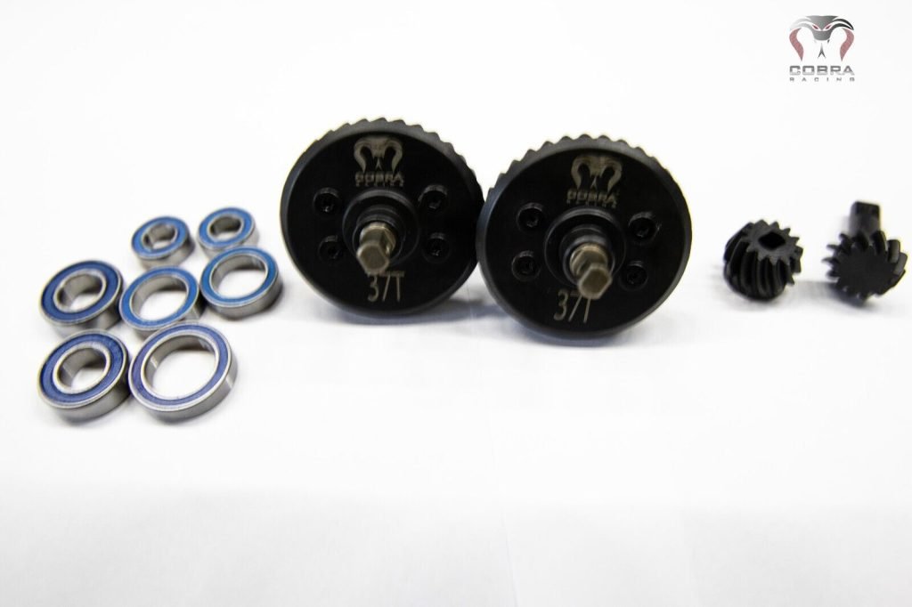 Spiral Cut (Helical) Differential Gears for Traxxas Slash, Rustler, Stampede