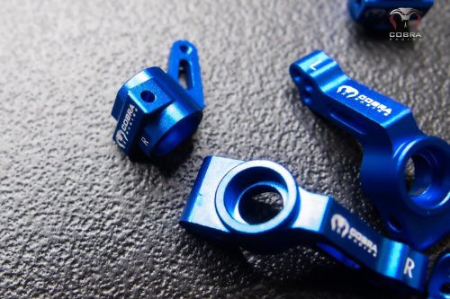 2WD Blue Aluminum Traxxas Knuckles Set (COMPLETE) for Traxxas SLASH