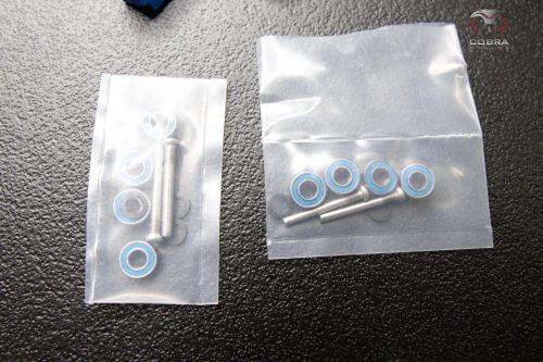 2WD Blue Aluminum Traxxas Knuckles Set (COMPLETE) for Traxxas SLASH