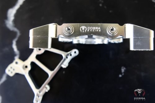 Chrome Aluminum Shock Towers fit Traxxas Slash 4x4, Stampede, Hoss