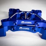 CR Blue Aluminum Shock Towers for Traxxas Slash 4x4