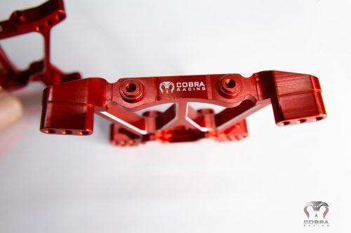 CR Blue Aluminum Shock Towers for Traxxas Slash 4x4, Stampede, Hoss