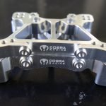 CR Chrome Aluminum Shock Towers for Traxxas Slash 4x4