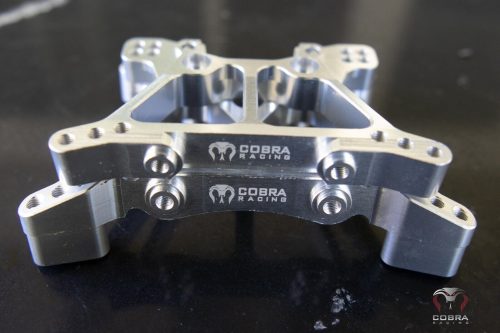 Chrome Aluminum Shock Towers fit Traxxas Slash 4x4, Stampede, Hoss