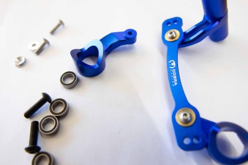 Arrma 6S Blue Aluminum Steering Bellcrank for BLX & EXB