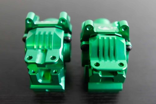 CR Aluminum Green Differential Housing for Traxxas 4x4 Slash, Rustler and More!
