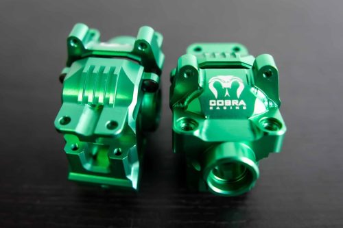 CR Aluminum Green Differential Housing for Traxxas 4x4 Slash, Rustler and More!