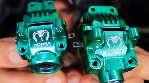 CR Aluminum Green Differential Housing for Traxxas 4x4 Slash, Rustler and More!