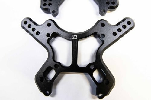 Black Aluminum Shock Towers for Arrma 6S BLX Front & Rear