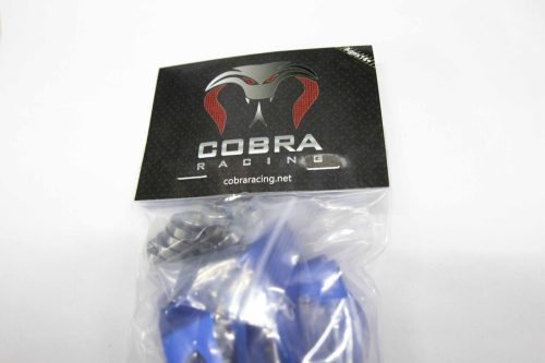 Navy Blue Aluminum Knuckle Set for Arrma Senton, Granite & More