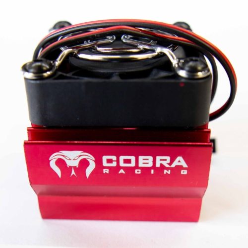 Cobra Racing's Red RC Motor Cooling Fan for Traxxas, Arrma & More