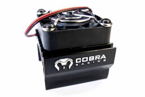 Cobra Racing's Black RC Motor Fan