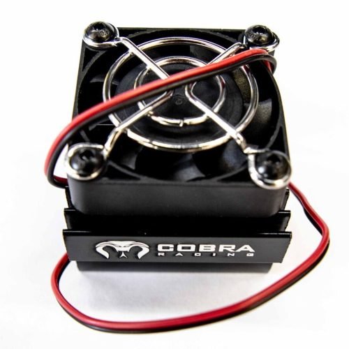 Cobra Racing's Black RC Motor Fan