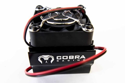 Cobra Racing's Black RC Motor Fan