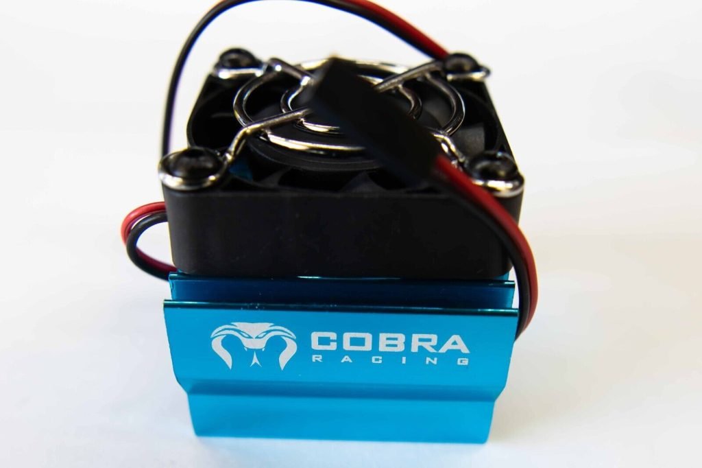 Cobra Racing's Black RC Motor Fan