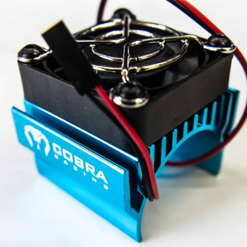 Cobra Racing's Black RC Motor Fan