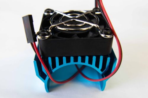 Cobra Racing's Black RC Motor Fan