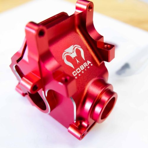 Arrma 6S BLX & EXB Red Aluminum Gearbox with Sway Bar Mount