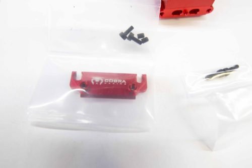 Arrma 6S BLX & EXB Red Aluminum Gearbox with Sway Bar Mount