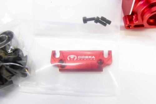 Arrma 6S BLX & EXB Red Aluminum Gearbox with Sway Bar Mount