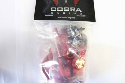 Ruby Red Aluminum Knuckle Set for Arrma Senton, Granite & More