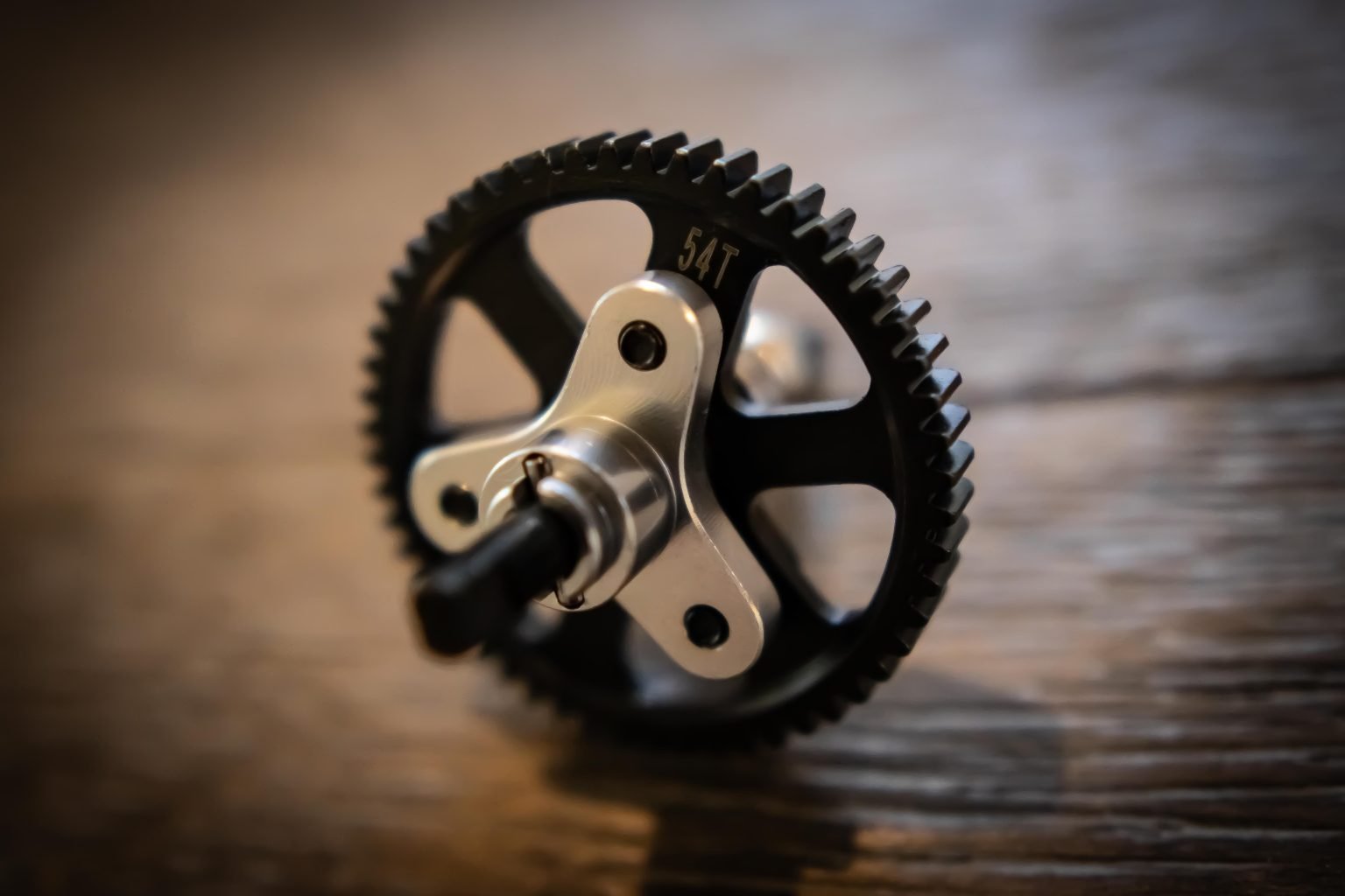 Hot Racing Steel Spur Gear (STE254) – Traxxas 2WD Rustler, Slash, Stampede 32p 54t
