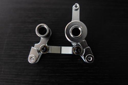 CR-CHROME Aluminum Steering Bellcrank fits Traxxas 4x4 Slash Stampede Rustler