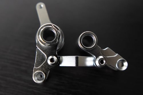 CR-CHROME Aluminum Steering Bellcrank fits Traxxas 4x4 Slash Stampede Rustler