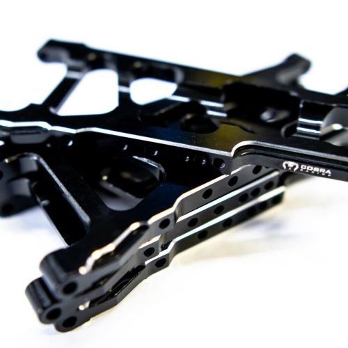 CR (F + R) Black Aluminum A-Arms For Traxxas Slash 4x4, Rustler, Stampede