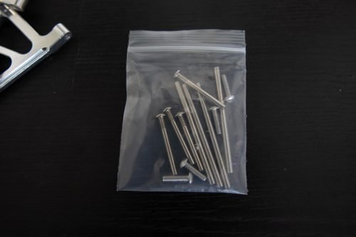 CR (F + R) Chrome Aluminum A-Arms For Traxxas Slash 4x4, Rustler, Stampede