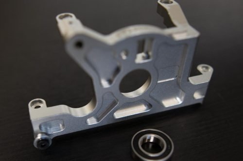 CR-CHROME Motor Mount fits 4x4 LCG Traxxas Slash, Rustler, Stampede & More!