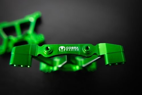 CR Green Aluminum Shock Towers for Traxxas 4x4 Slash, Stampede, Hoss