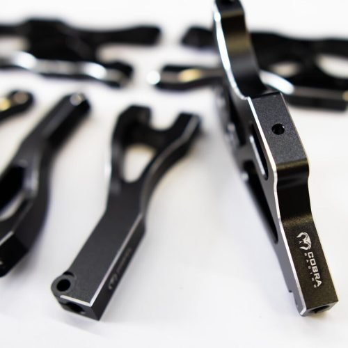 CR ARRMA Black (Complete) A-Arms Fits Arrma 1/7 Limitless, Infraction and Felony