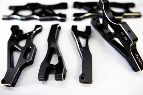 CR ARRMA Black (Complete) A-Arms Fits Arrma 1/7 Limitless, Infraction and Felony