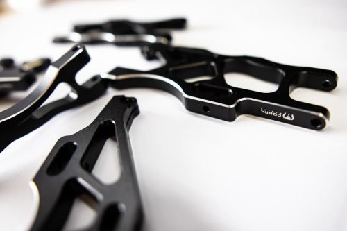 CR ARRMA Black (Complete) A-Arms Fits Arrma 1/7 Limitless, Infraction and Felony