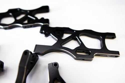 CR ARRMA Black (Complete) A-Arms Fits Arrma 1/7 Limitless, Infraction and Felony