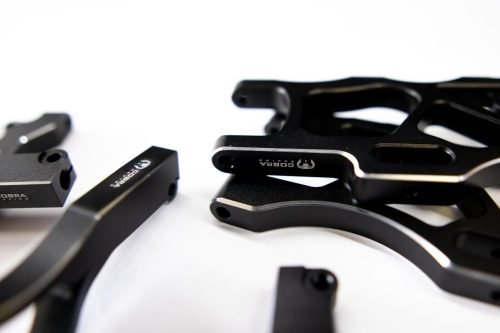 CR ARRMA Black (Complete) A-Arms Fits Arrma 1/7 Limitless, Infraction and Felony