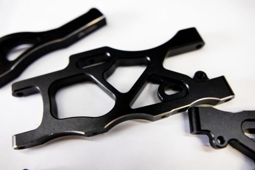 CR ARRMA Black (Complete) A-Arms Fits Arrma 1/7 Limitless, Infraction and Felony