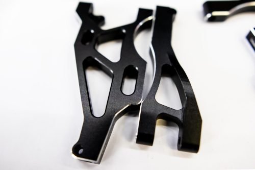 CR ARRMA Black (Complete) A-Arms Fits Arrma 1/7 Limitless, Infraction and Felony