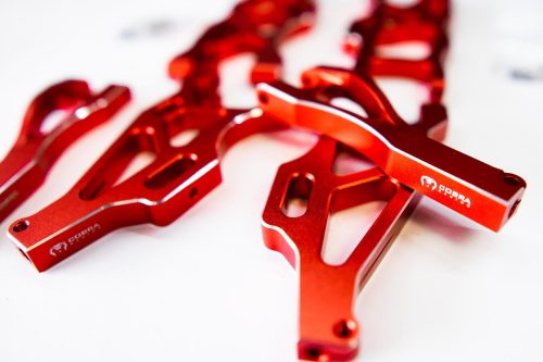 CR ARRMA Red (Complete) A-Arms Fits Arrma 1/7 Limitless, Infraction and Felony